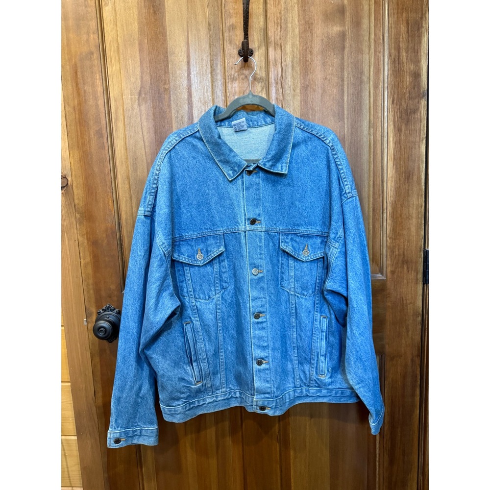 Vintage "Dean Guitars" Denim Jacket‎ XL EUC